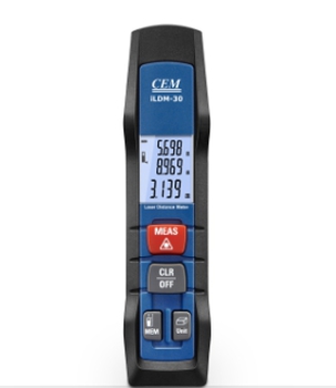 เครื่องวัดระยะเลเซอร์ cem ildm-100h